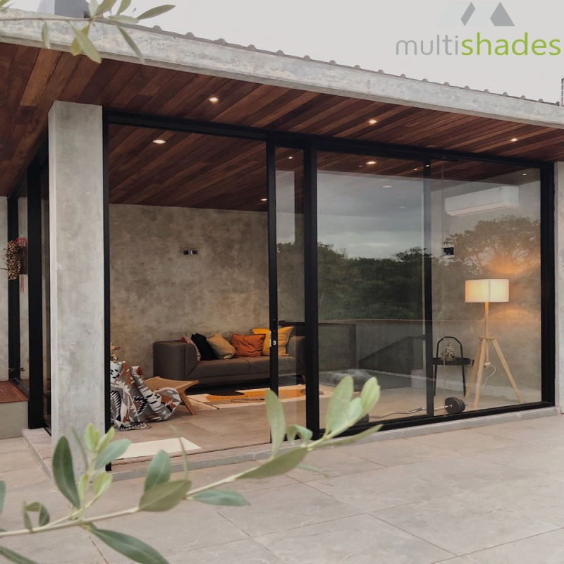 Secure Building Material Door High-Performance Security Door Sliding Door Stylish Aluminium Sliding Door Featuring Easy Smart Opening System