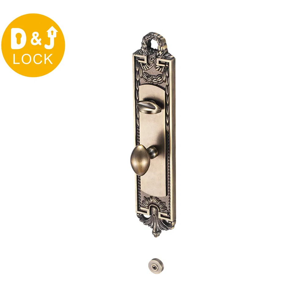 Heavy Duty Zinc Alloy Entry with Deadbolt Handle Mechanical Door Lock