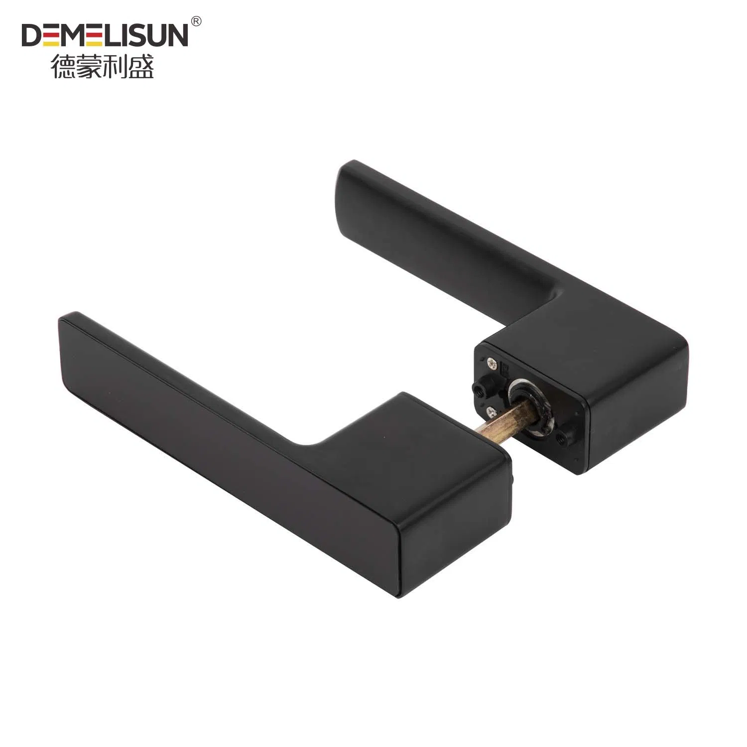 Modern Tech Minimalist Magnetic Ecological Zinc Alloy Door Handle Lock