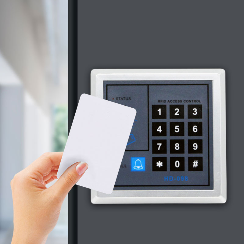 Card&Passwords Entering Security Keypad Access Control System