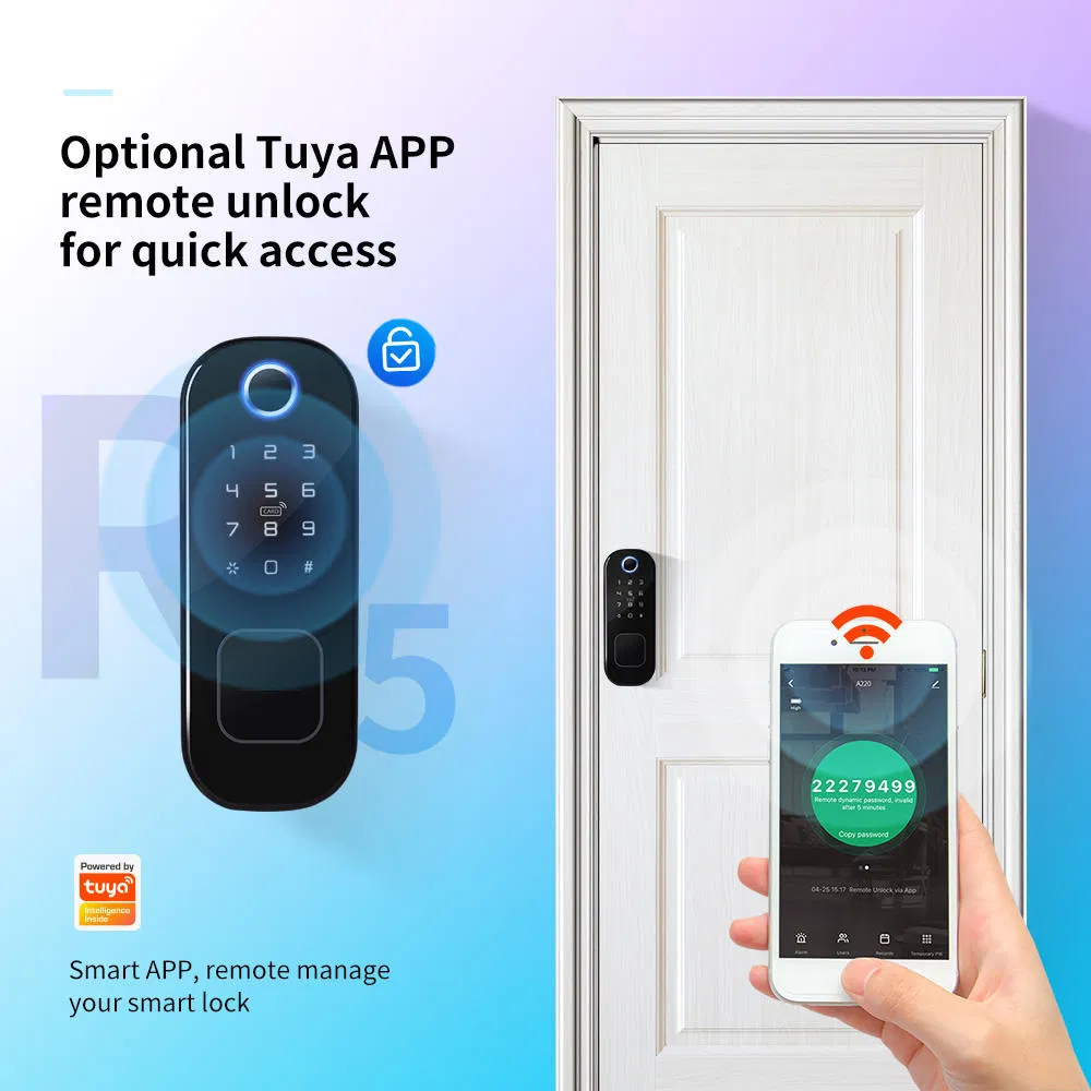 Leading Enterprises Fingerprint Recognition Digital Combination Door Lock