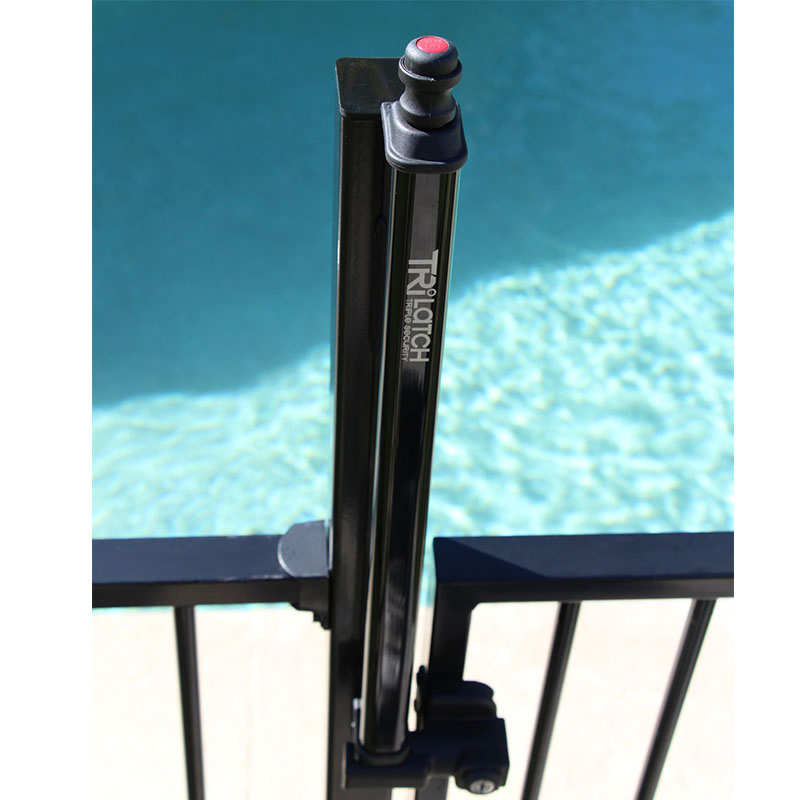 Magnetic Trilatch Key Lockable Swimming Fence Lock Sliding Door Locks Security Door Lock