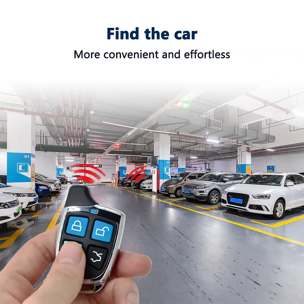 Car-Safety RFID Immobilizer Control Distance of 100~200m Anti Theft Remote Start Car Alarm System for Car