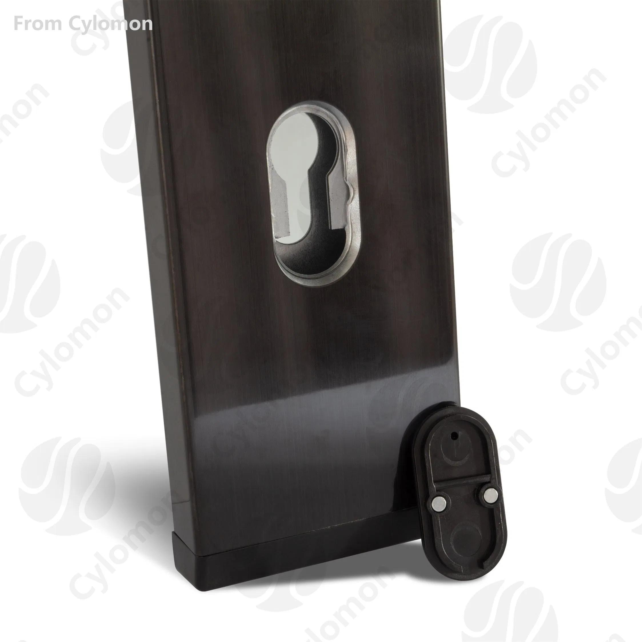 Hot Sale Stainless Steel Wholesale Magnetic Card Electric Hotel Door Mortise Handle with Lock