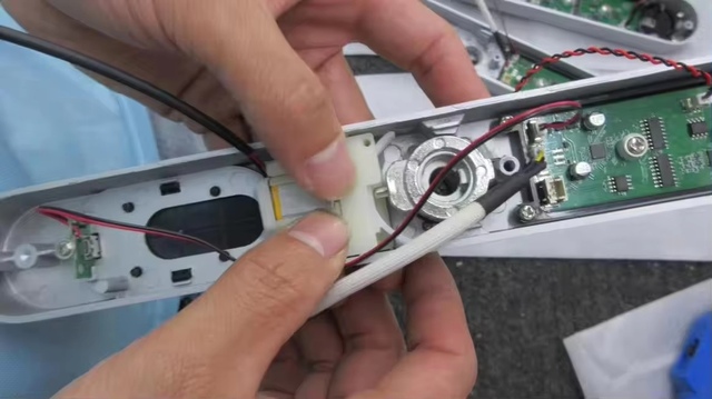 Quality control and product testing laboratory at Tahiti Lock factory