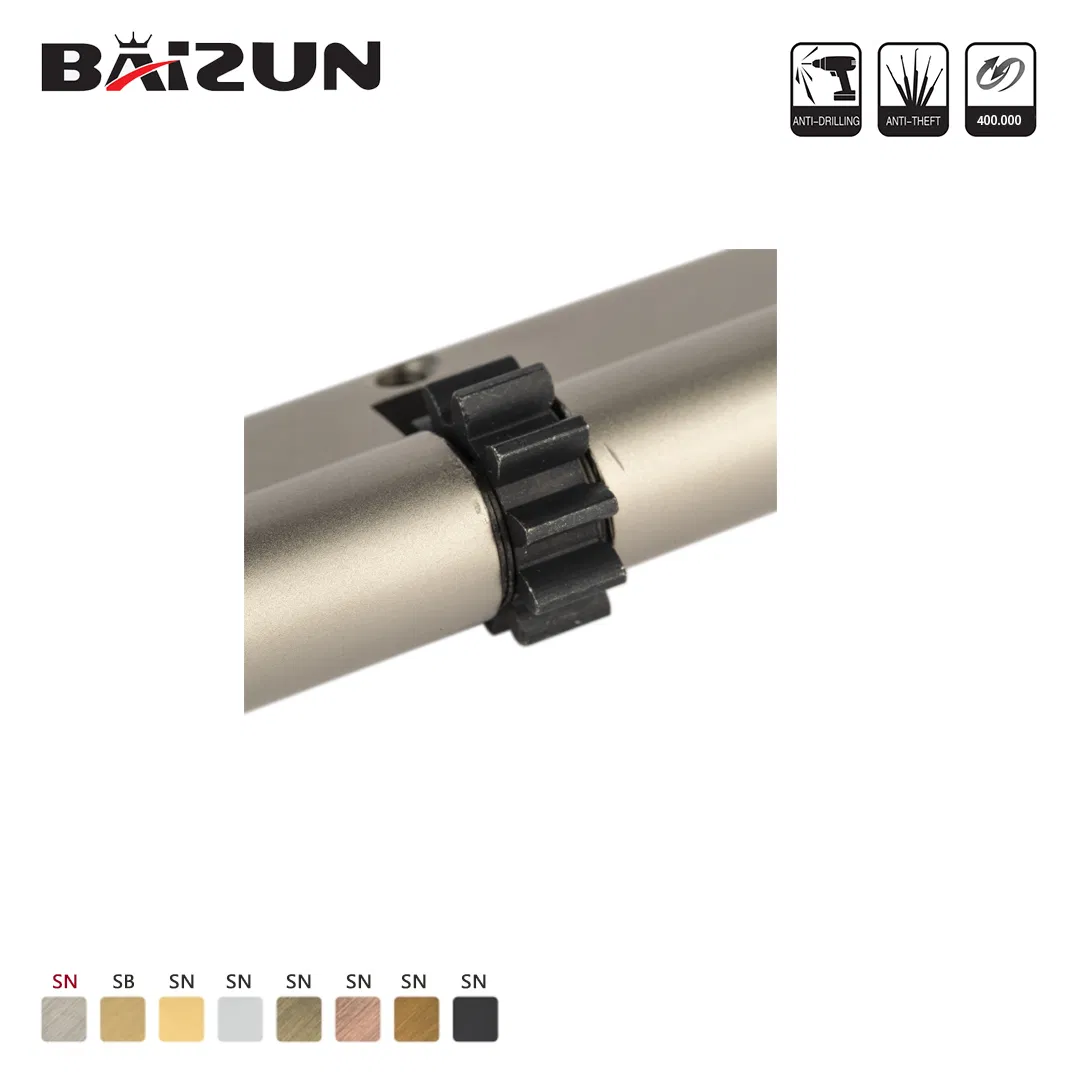 40-160mm Profile Doorplus Turn High Security Lock Cylinder for Wooden Door