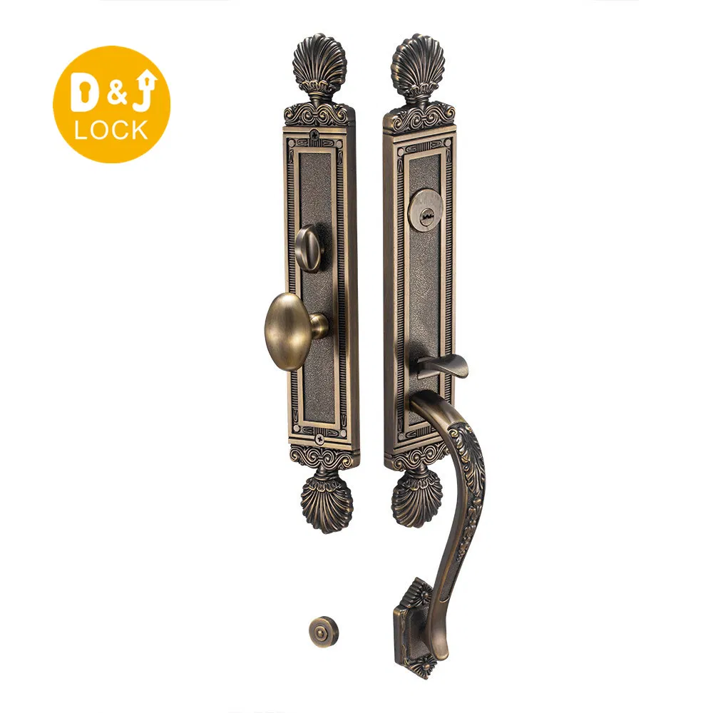 Heavy-Duty Door Handle for Industrial Facilities Handle Mechanical Door Lock