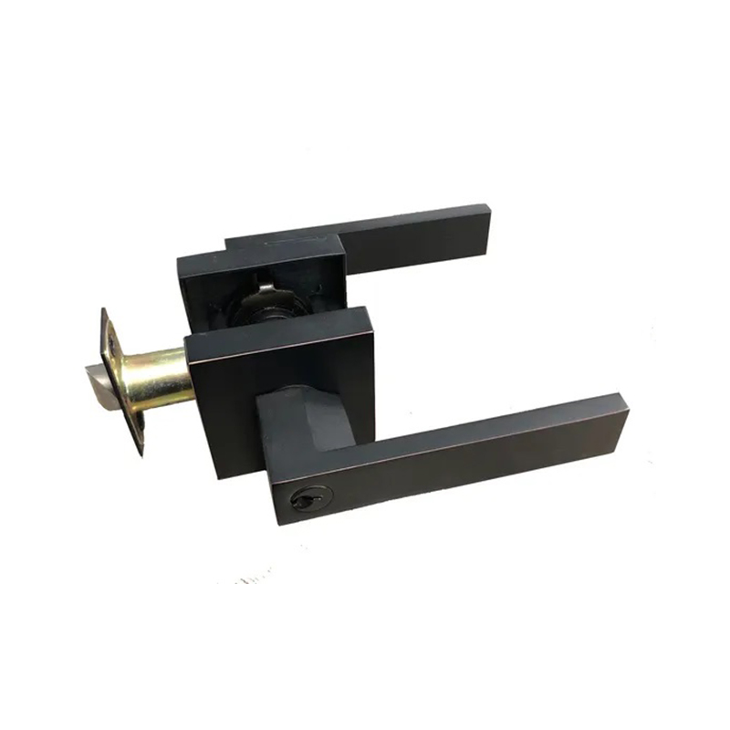 Heavy Duty Zinc Alloy Entrance Mechanical Door Handle Lock