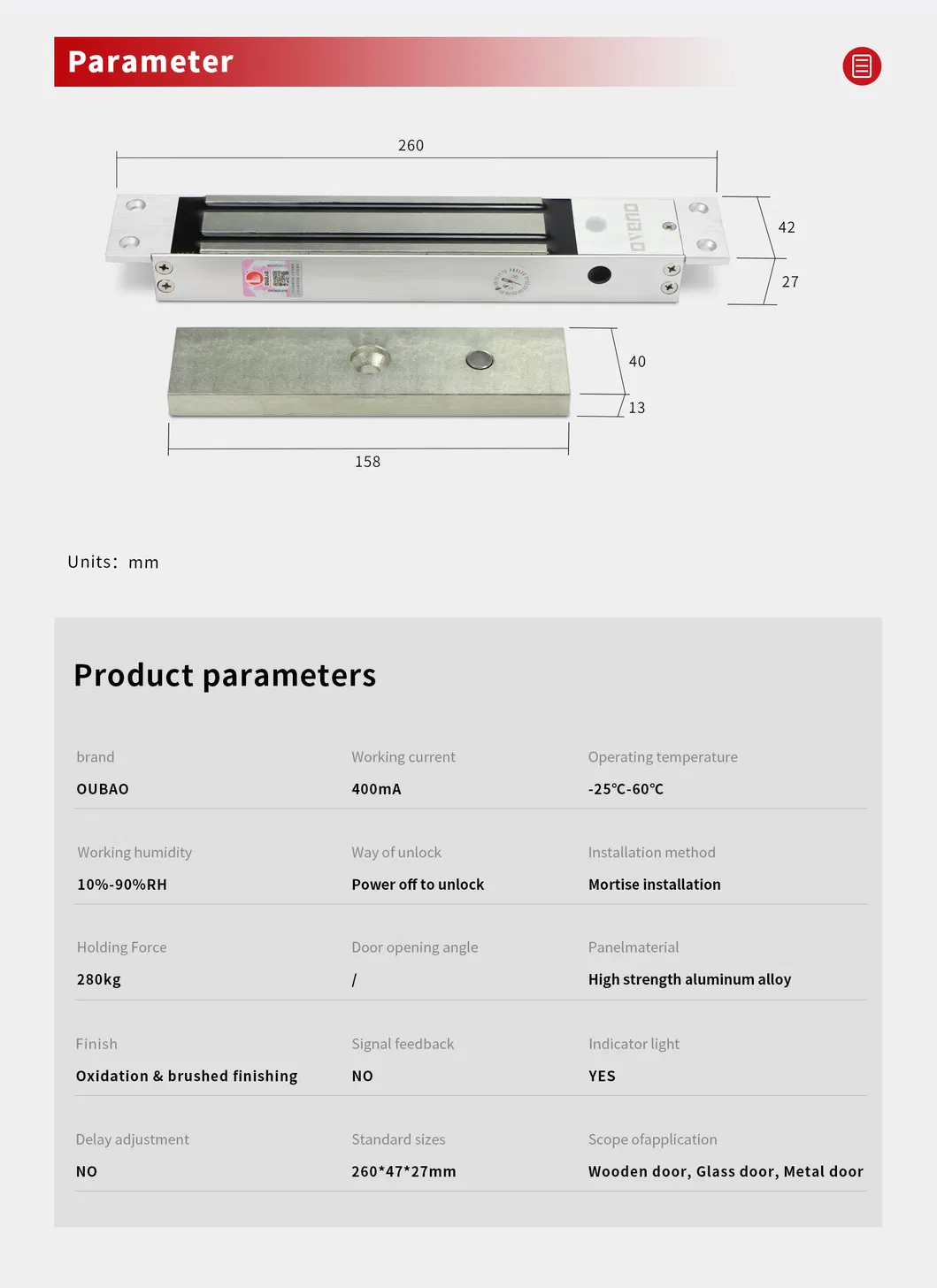 Magnetic Lock View 2