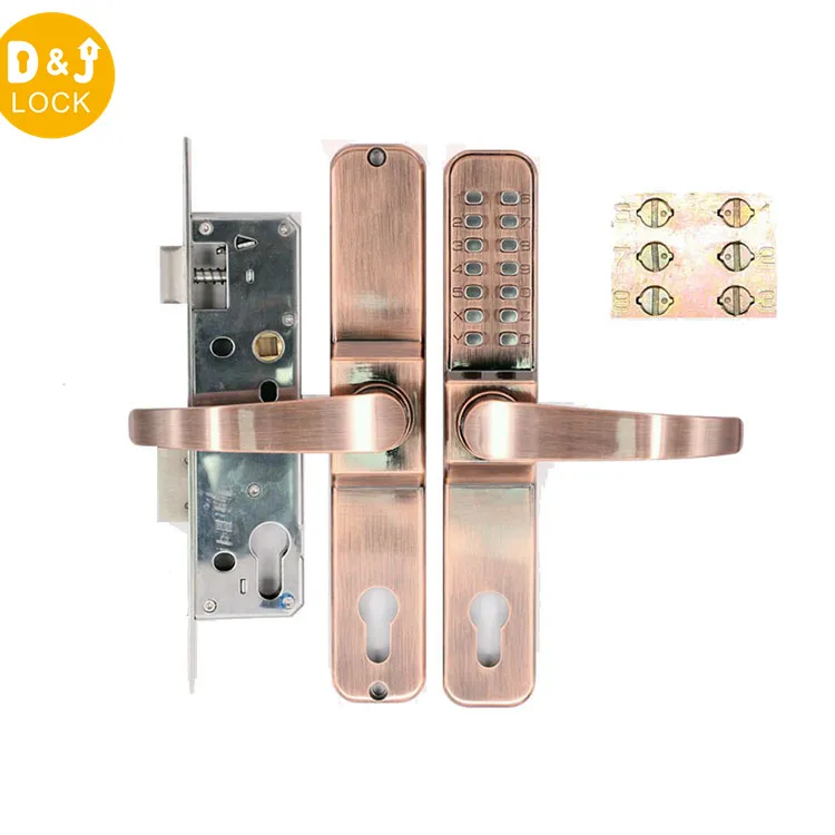 Mechanical Door Handle Lock 5