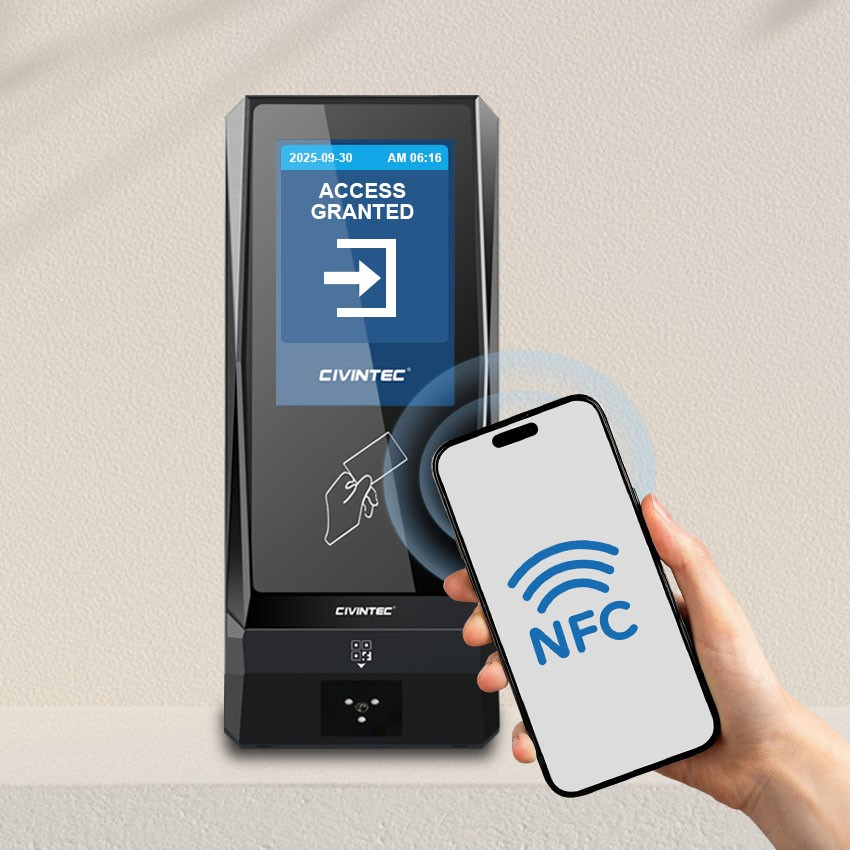 CT9 WiFi TCP Networked Qr Code RFID Card Door Entry System Automate The Enter of Gym for Turnstile Control with Sdk