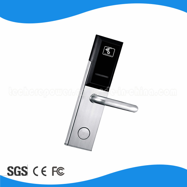 Stainless Steel Wireless Zigbee Online Hotel Door Lock Remote Control Electronic Handle Lock