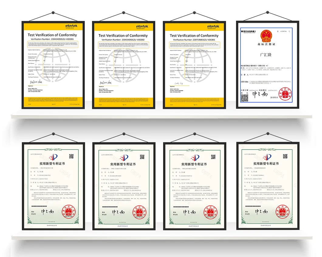 Certificates
