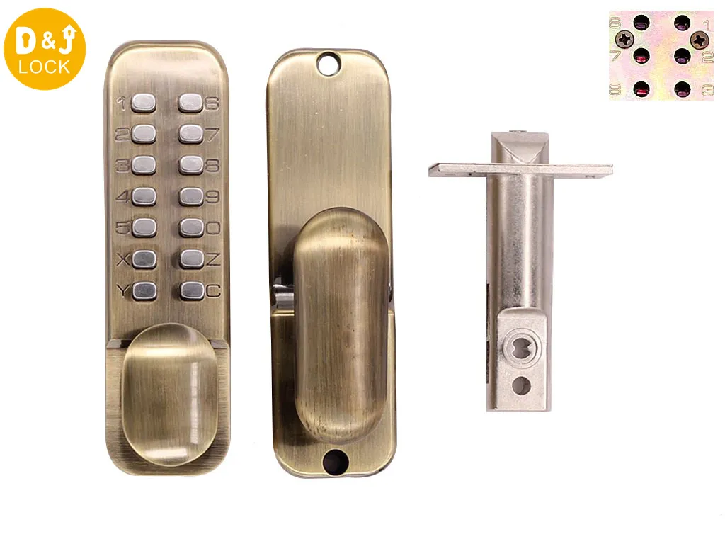 Mechanical Door Handle Lock 2