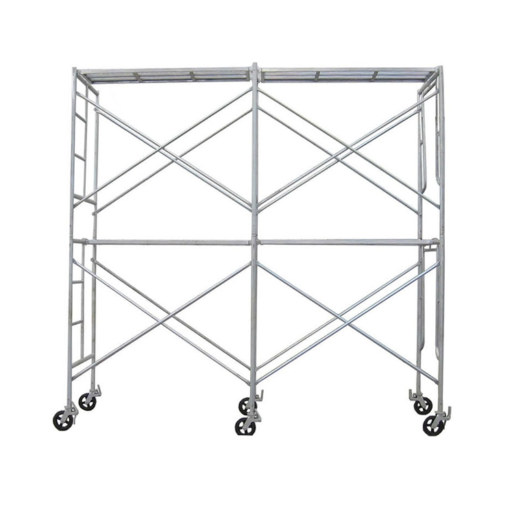 Anti-Corrosion Weatherproof Scaffolding Frame Scaffolding System for Industrial Warehouses