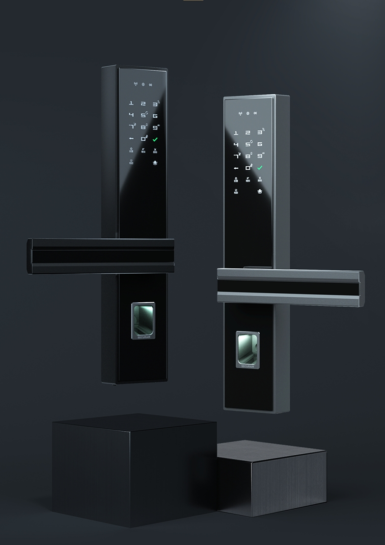 Biometric Smart Door Lock View 1