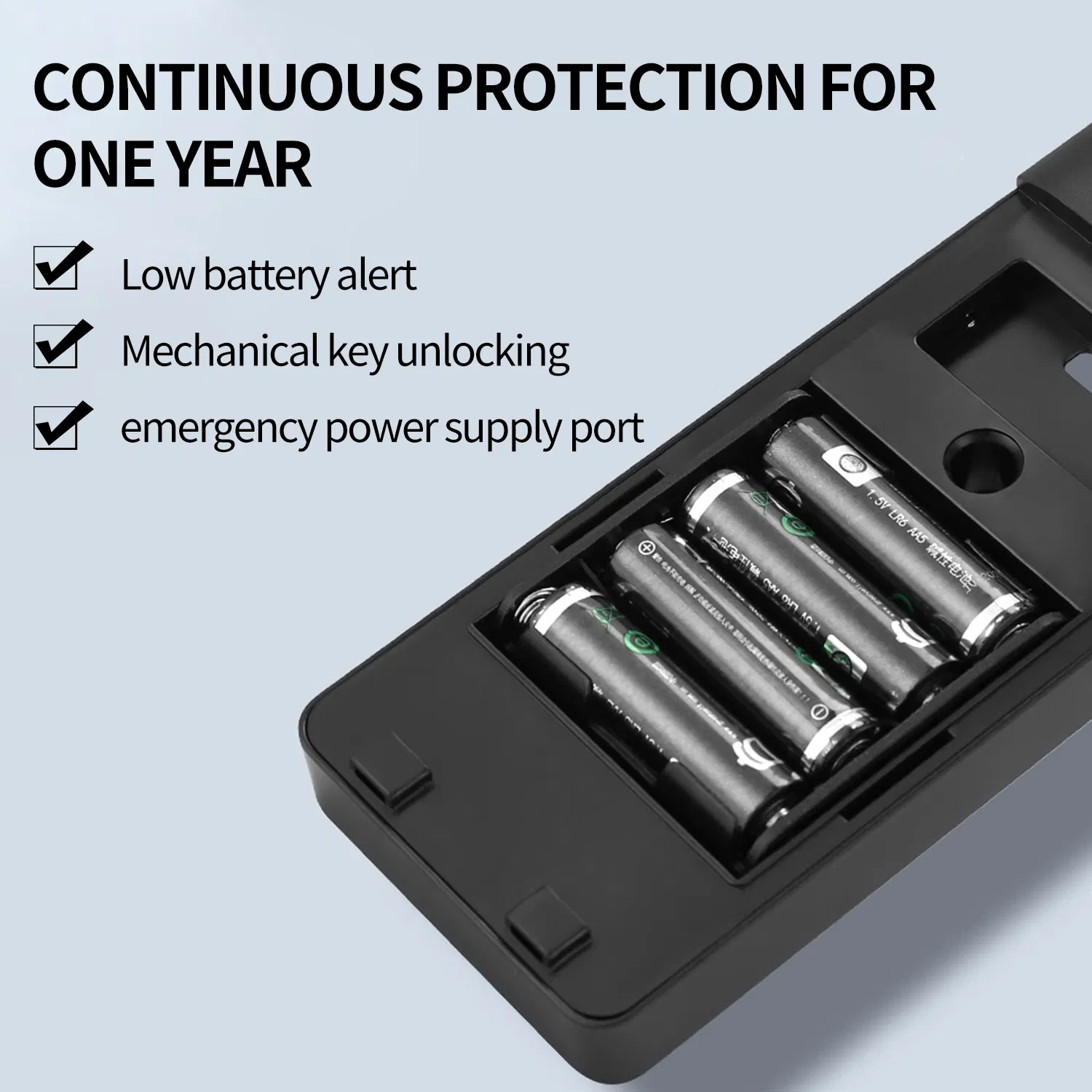 Smart Door Lock WiFi Digital Card Security Safe 3D Face Recognition Electronic Fingerprint Remote Control Smart Door Lock Handle Password Unlock Electronic Lock