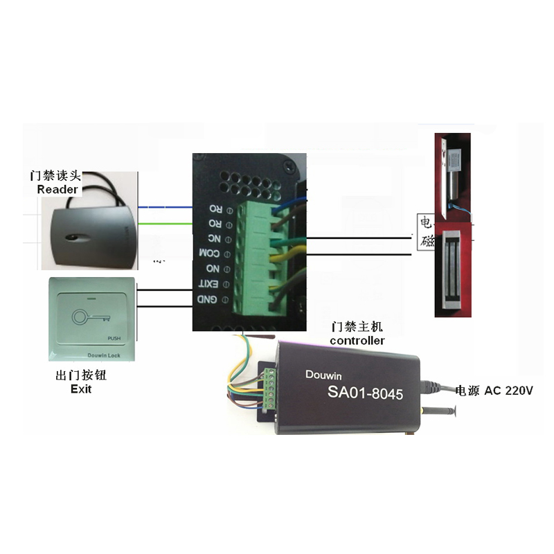 Key Card Hotel Door Lock Smart Card Hotel Lock Access Control System
