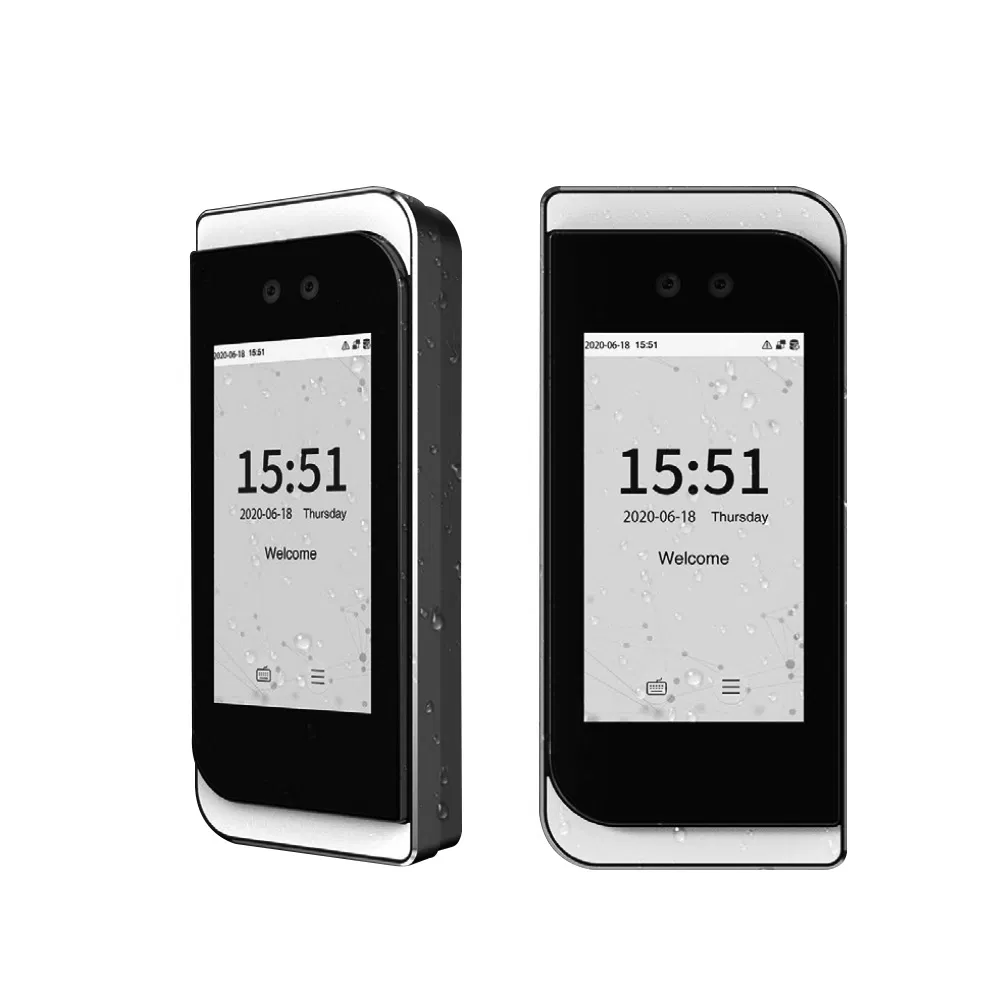 IP65 Outdoor Facial Recognition Speed Face and IC 13.56MHz Card Access Control System