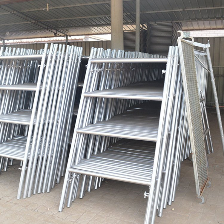 Anti-Corrosion Weatherproof Scaffolding Frame Scaffolding System for Industrial Warehouses