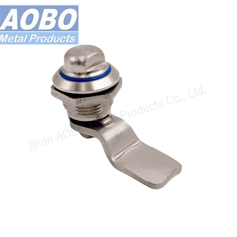 Factory Wholesale Stainless Steel Enclosures Clean Line Knob Quarter Turn Lock Hygiene Lock for Food and Medical Sector and Mechanical Drilling Door