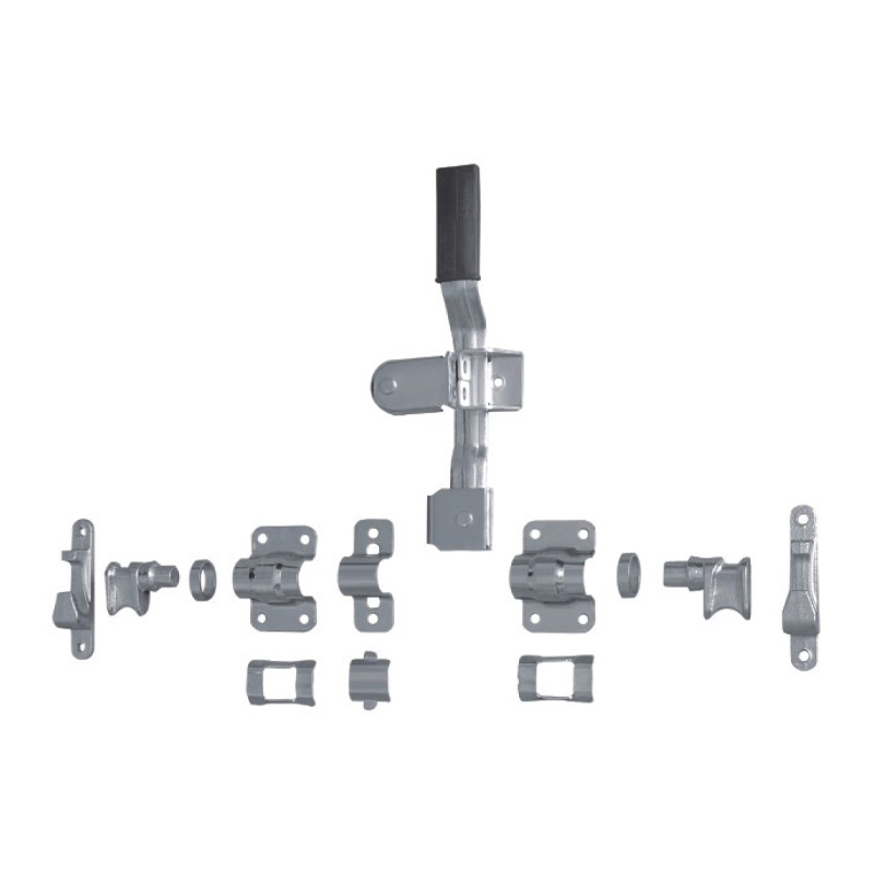 Auto Accessory Industrial Strength Trailer Door Lock System Featuring Rust Proof Construction and Enhanced Durability