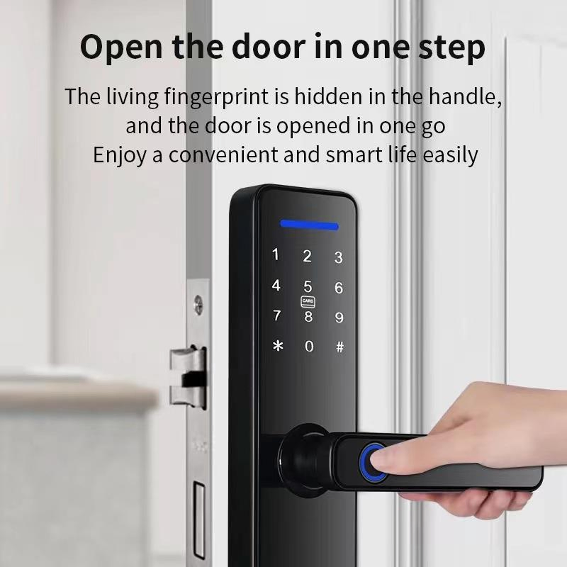 High Security Electronic RFID Key Card Cerradura Inteligente PARA Hotel Smart Door Lock with Management Software System