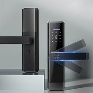 WiFi Fingerprint Bluetooth Electronic Digital Passcode Smart Keyless Entry Door Lock