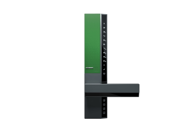Advanced High Security Finger Vein Smart Door Lock V8 Spring Green