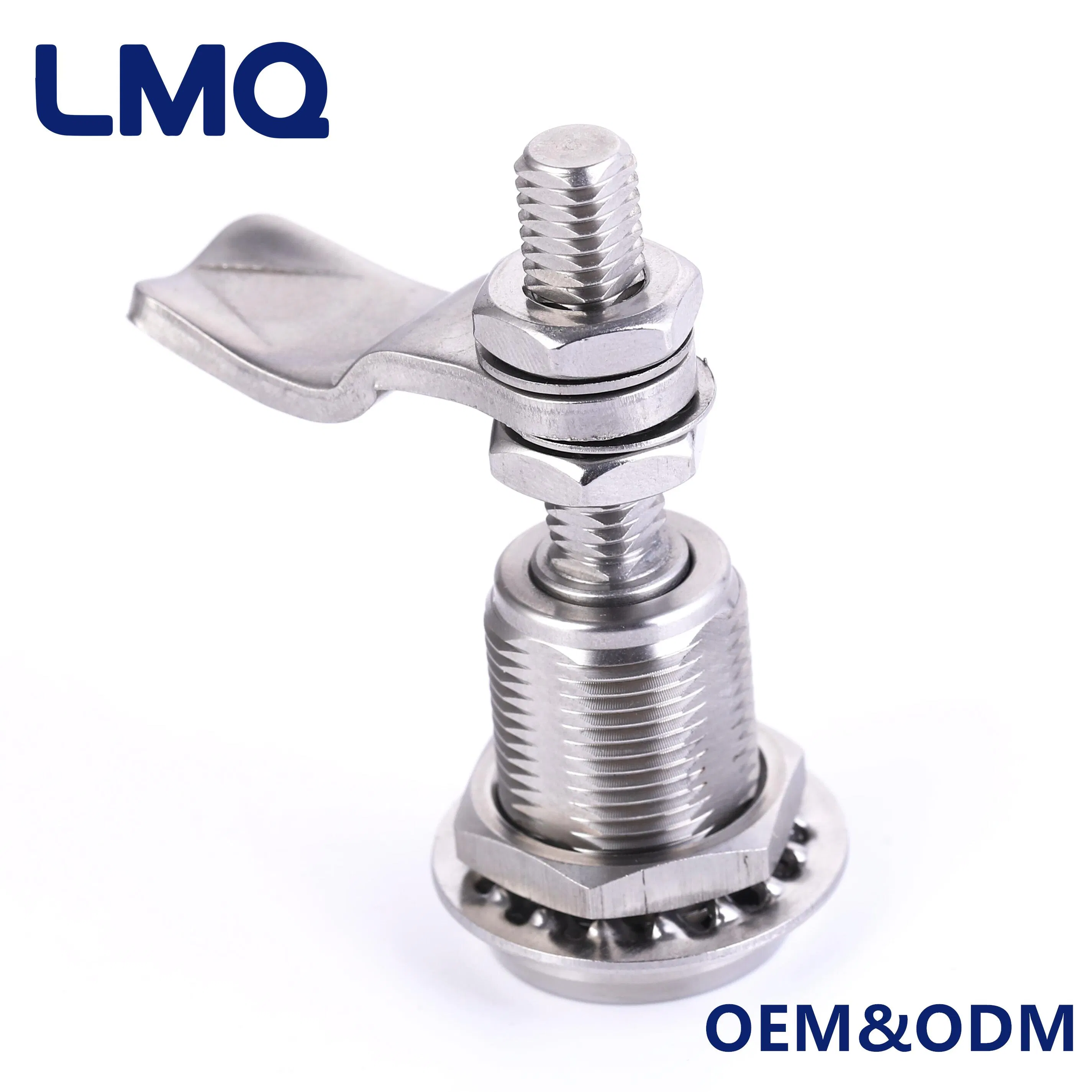 High Security Industrial Safe Electronic Cylinder T-Handle Compression Latch Cabinet Door Quarter Turn Cam Lock with Key for Electrical Cabinet/Enclosure