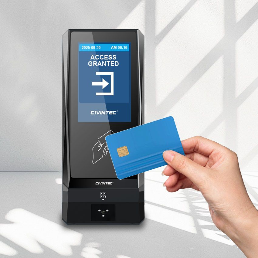 CT9 WiFi TCP Networked Qr Code RFID Card Door Entry System Automate The Enter of Gym for Turnstile Control with Sdk