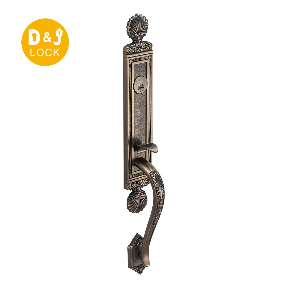 Heavy-Duty Door Handle for Industrial Facilities Handle Mechanical Door Lock