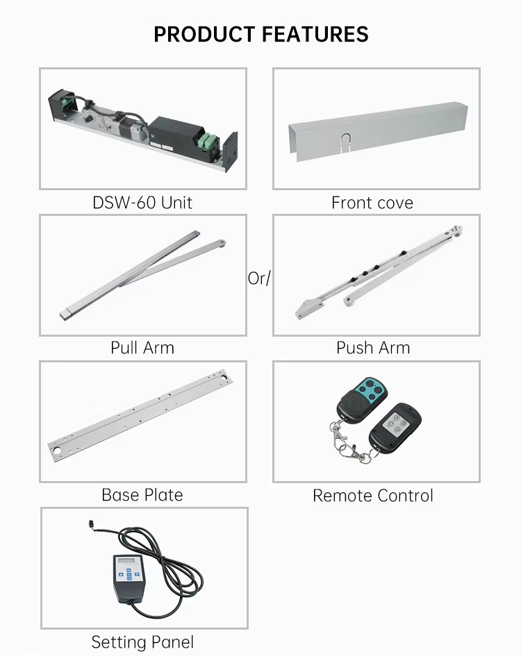 Automatic Swing Door System for Effortless Entry and Exit