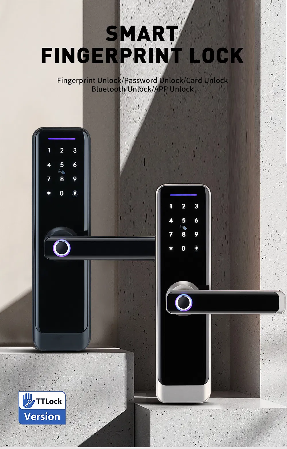Smart Door Lock Main View