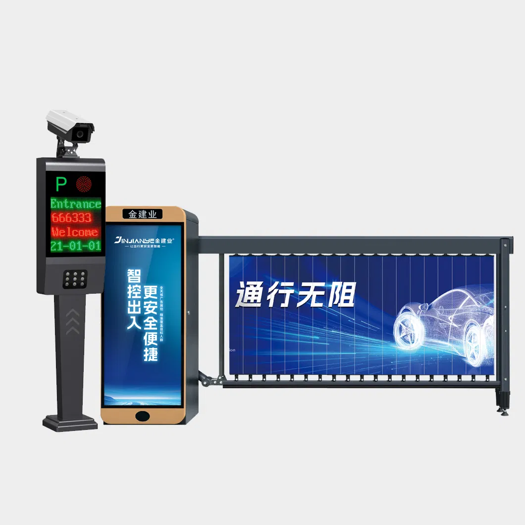 Automatic Smart Parking Lot System Gate Arm Office Building Factory Security Access Control Advertising Barrier Gate