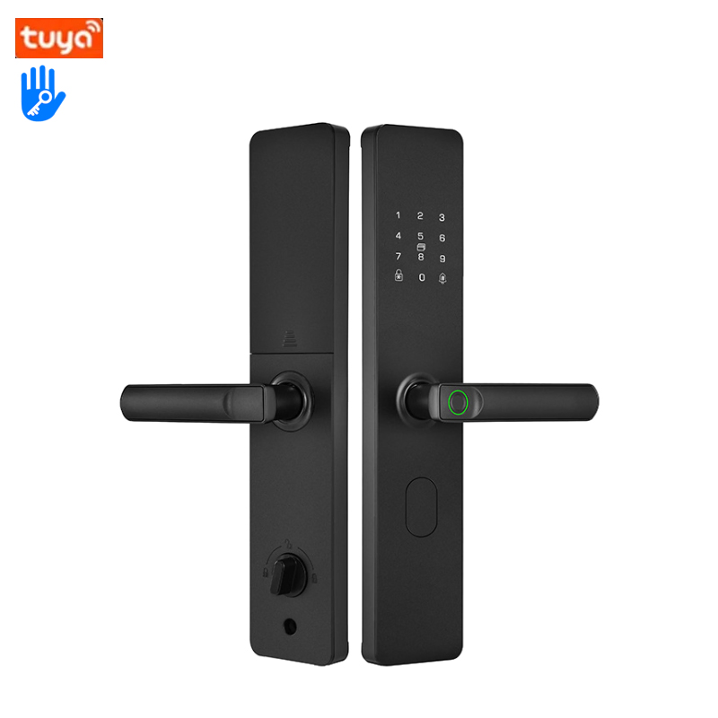 High Security Electronic Lock Fingerprint Password Card Key Unlock Smart Door Lock for Home Hotel Villa