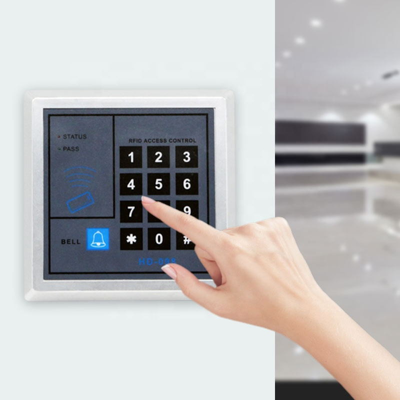 Waterproof Door Entry Security System Card Keypad Standalone Door RFID Access Control System