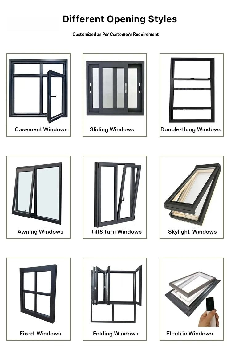 Modern Aluminum Folding Door System for Villa and Hotel Projects