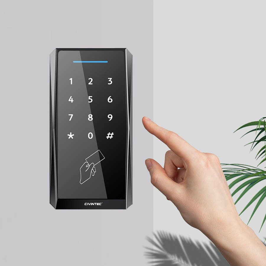 Waterproof Standalone RFID NFC Access Control Keypad for Automatic Door Entry Access Control System