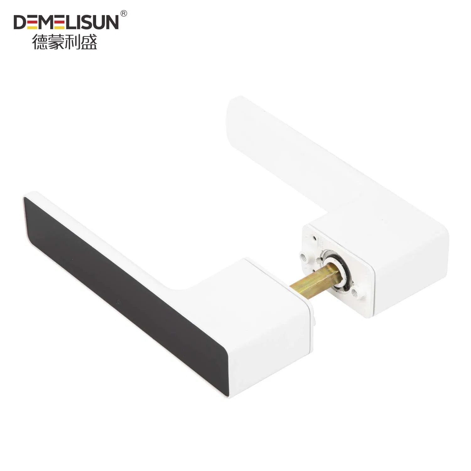 Modern Tech Minimalist Magnetic Ecological Zinc Alloy Door Handle Lock