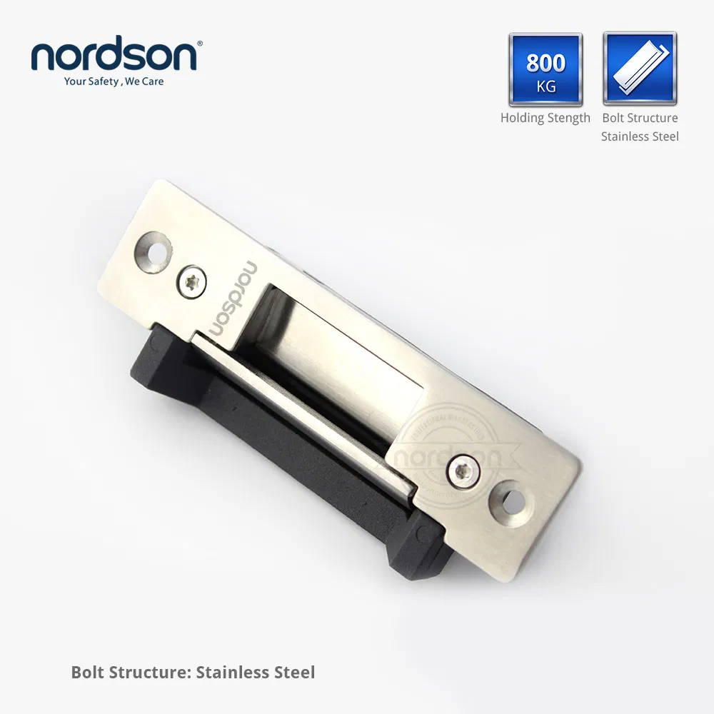 Fail-Unlocked Heavy-Duty-Type ANSI Standard American Glass Door Electric Strike Lock