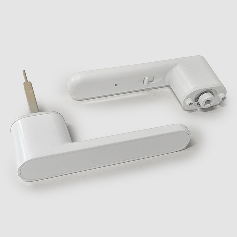 White or Black Magnetic Silient Door Hardware Handle Door Lock