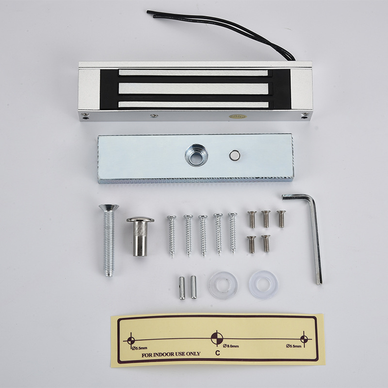 Door Access Control 180kg Em Lock 350lbs Magnetic Lock Mortise Mount Magnetic Lock