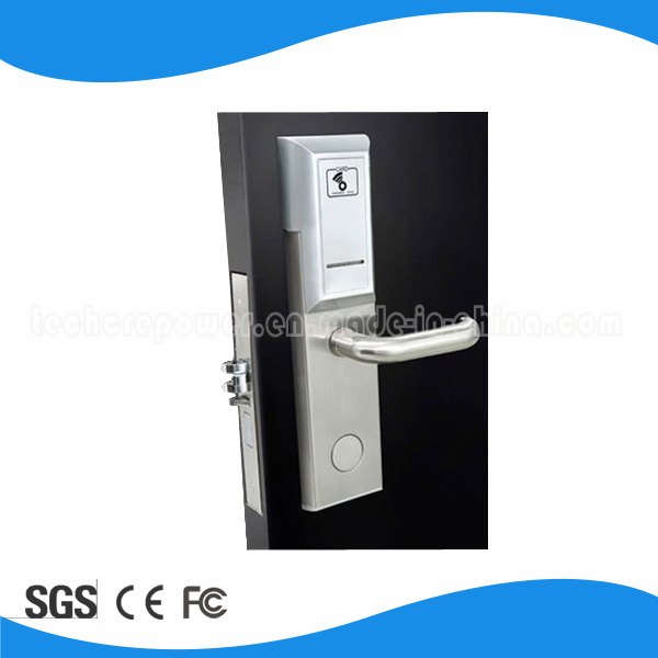 Stainless Steel Wireless Zigbee Online Hotel Door Lock Remote Control Electronic Handle Lock