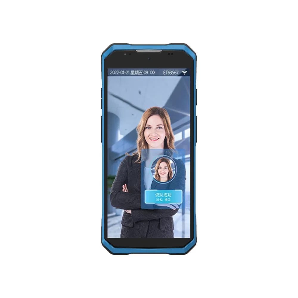 Auto-Focus Camera Portable Facial Recognition Biometrics Time Attendance Access Control System for Exhibition Staff Check-in