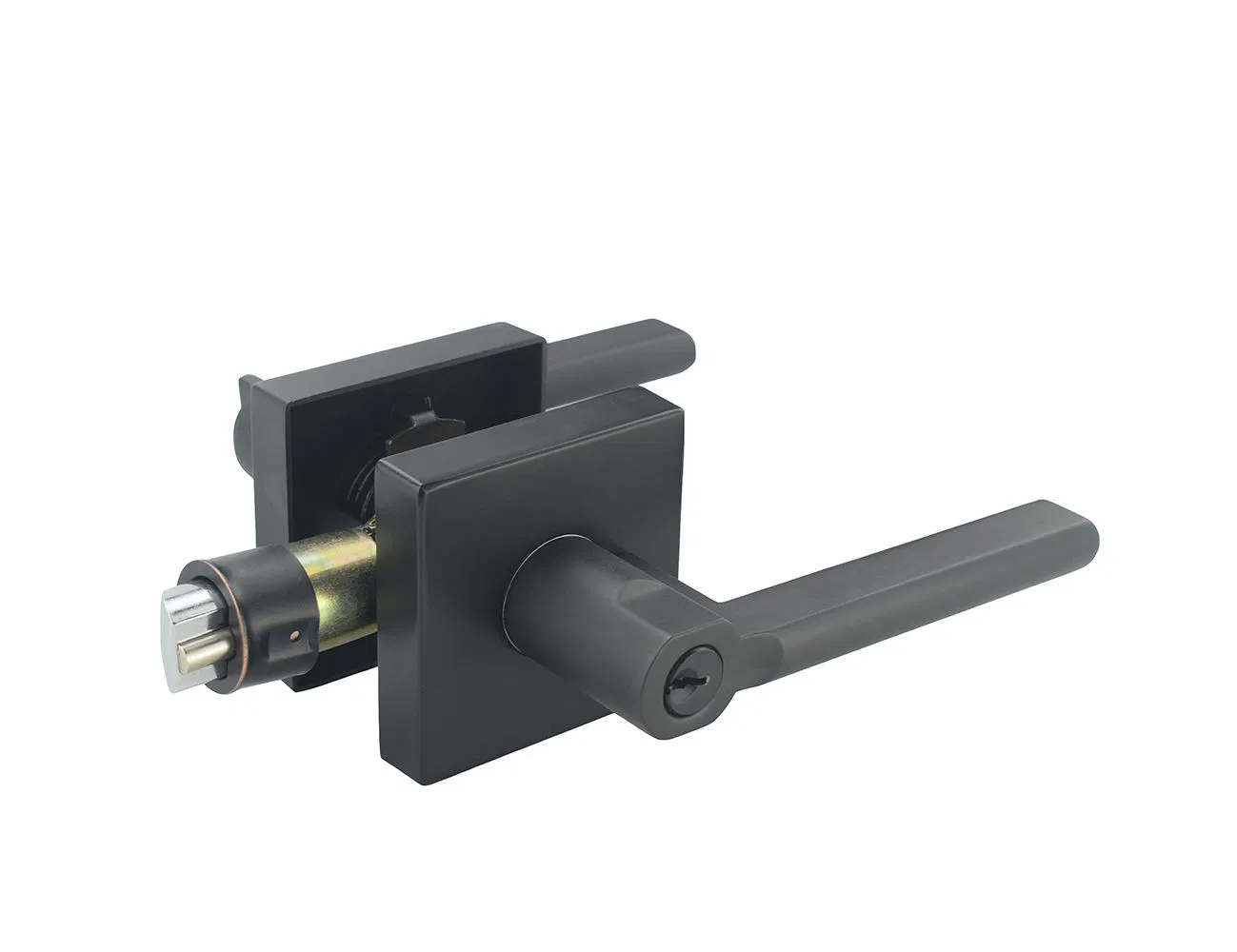 Heavy Duty Handle Door Lock with Zinc Alloy and Brass Cylinder Door Lever Handle Door Leverset