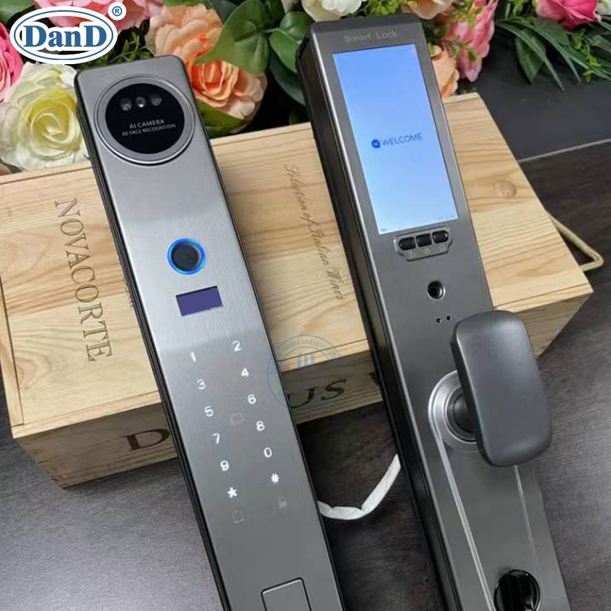 Digital Face Recognition Electronic Keypad Biometric Fingerprint Smart Card Door Lock System