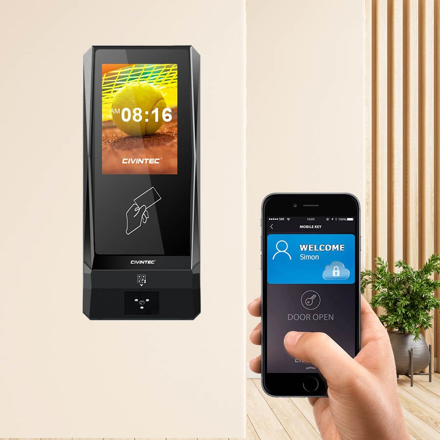 TCP/IP Network Hotel Apartment Access Control Card Reader Door Opening Logs with Sdk Linked to Hotel Management Systems