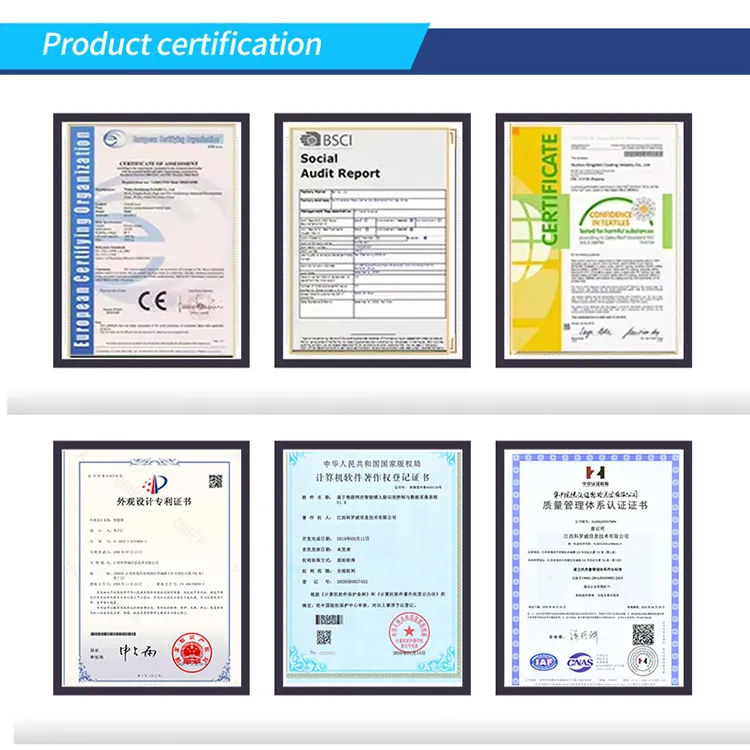 Quality Certifications