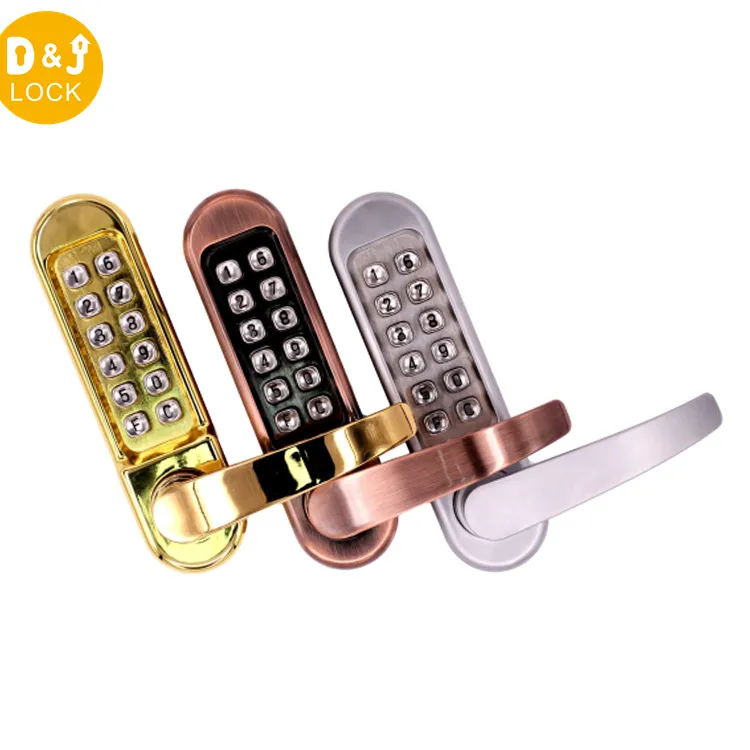 Mechanical Door Handle Lock 6